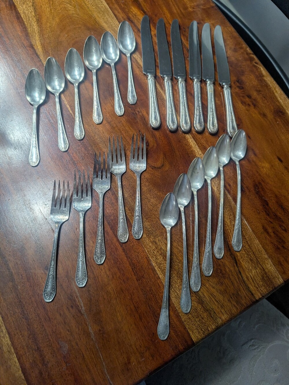 WM Rogers Vintage Silver Plated Set..